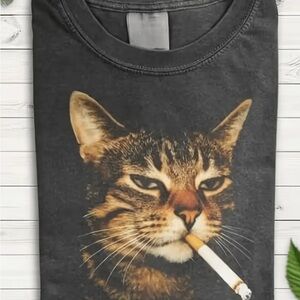 Cat Graphic T-Shirt